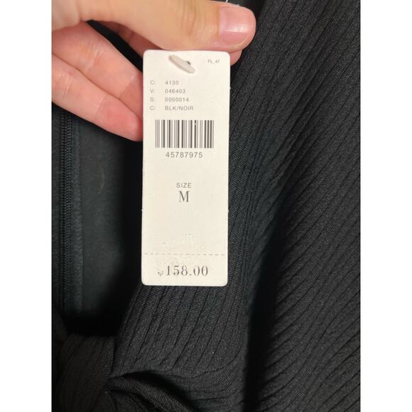 Anthropologie Hutch Black April Cutout Tie Front A-Line Sleeveless Dress Size M - Picture 7 of 9